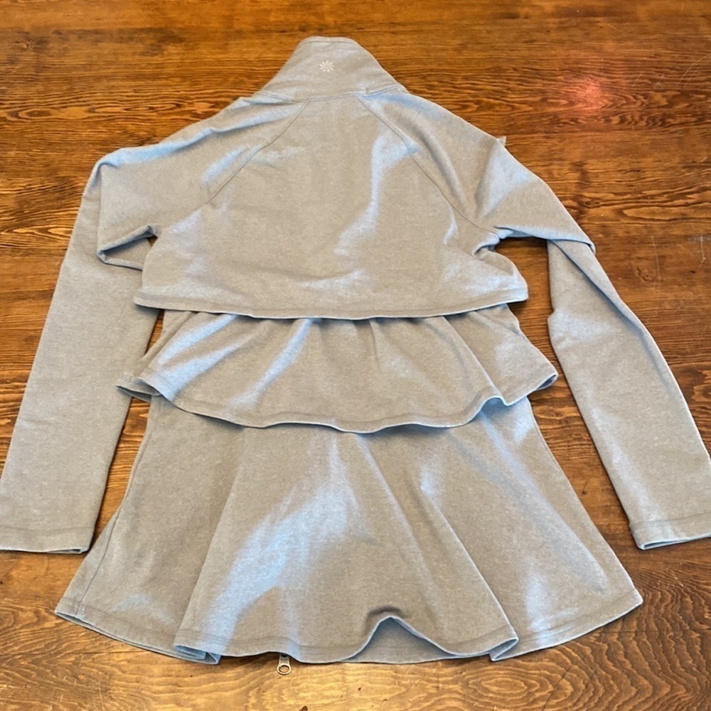 𝅺ATHLETA zip athletic jacket - Picture 3 of 4